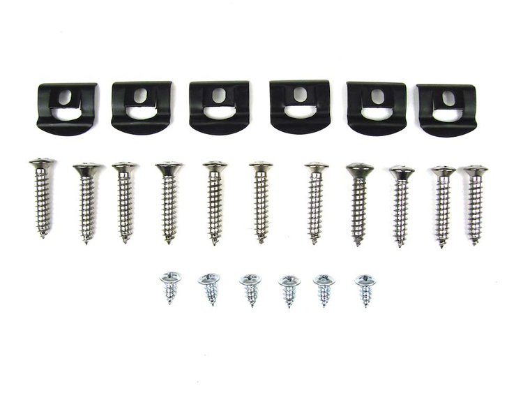 Rear Window Molding Clip Kit 1964 Dodge 330/440, 1964-1965 Plymouth Belvedere/Savoy, 1965 Dodge Coronet