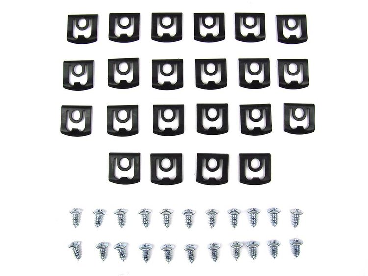 Rear Window Molding Clip Kit 1968-1976 Dodge Dart, 1971-1976 Plymouth Scamp