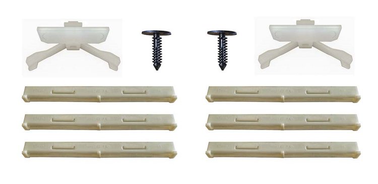 PCK-4101-16 Molding Clip Kit for 2017-2021 Honda Ridgeline, 2019-2021 Honda Passport, 2016-2021 Honda Pilot