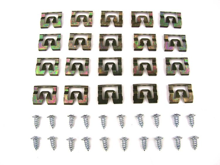 Rear Window Molding Clip Kit 1971-1974 Dodge Charger/Plymouth Roadrunner