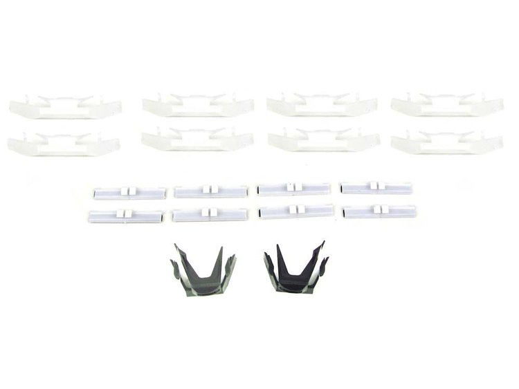 PCK-599-88 Molding Clip Kit for 1988-1991 Toyota Corolla, 1992-1993 Toyota Corolla