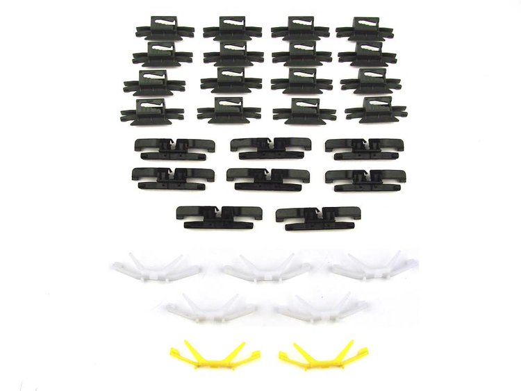 PCK-741-93-W Molding Clip Kit for 1993-2001 Subaru Impreza, 2000-2000 Subaru Outback