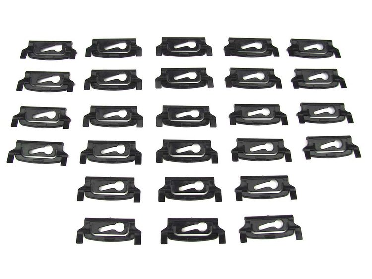Windshield Molding Clip Kit for 1984-1994 Jeep Cherokee [4-Door]; 1986-1992 Jeep Comanche [2-Door, Standard Cab]