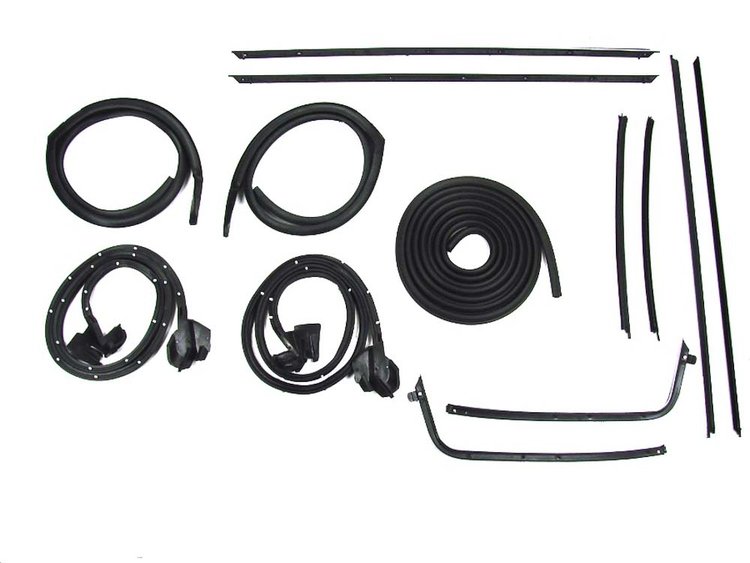 SWK 1410 70 Weatherstrip Seal Kit for 1970-1972 Chevy Chevelle 2-Door Hardtop