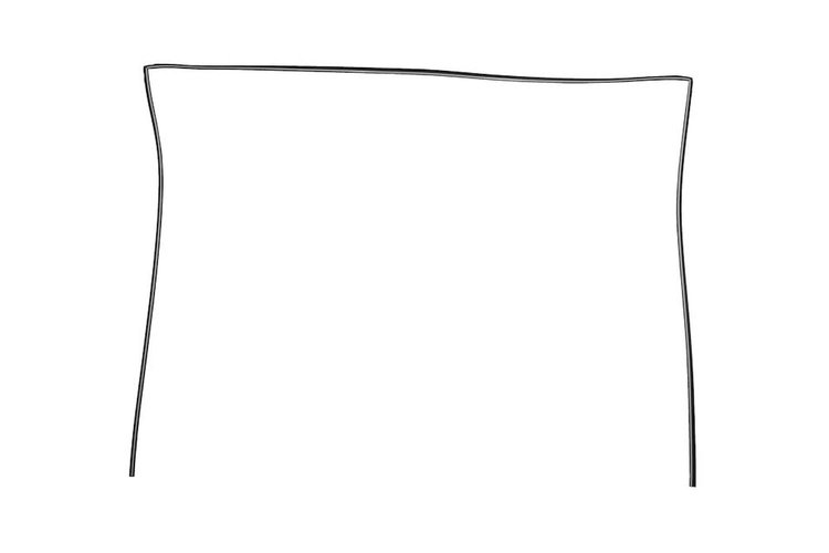 USM F3054 Windshield Molding for 2010-2015 Lexus RX350