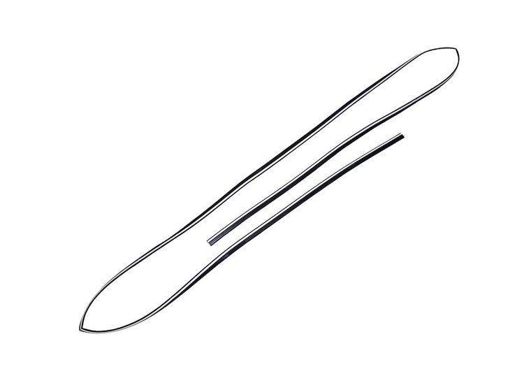 USM F4352 Windshield Molding for 2017-2020 Hyundai Elantra