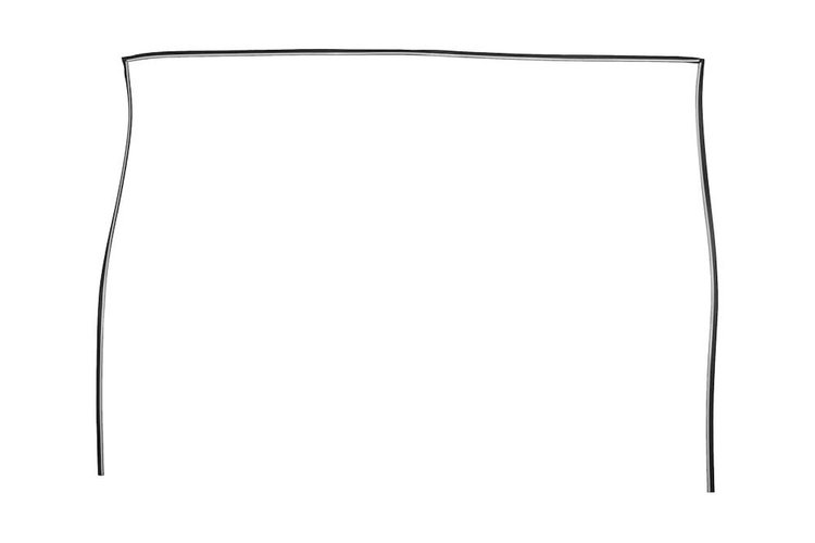 USM F4933 Windshield Molding for 2020-2021 Subaru Legacy, 2020-2021 Subaru Outback