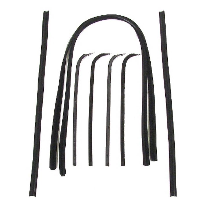 WFK 2111 67 CA Beltline Molding Kit for 1967-1970 Ford F-100, 1967-1970 Ford F-250, 1967-1970 Ford F-350