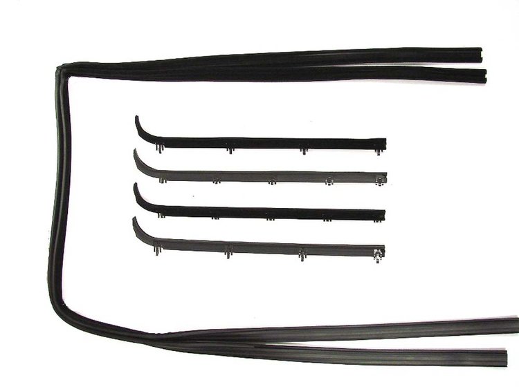 Beltline Molding & Glass Run Channel Set 1987-1998 Ford F-150, F-250 & F-350