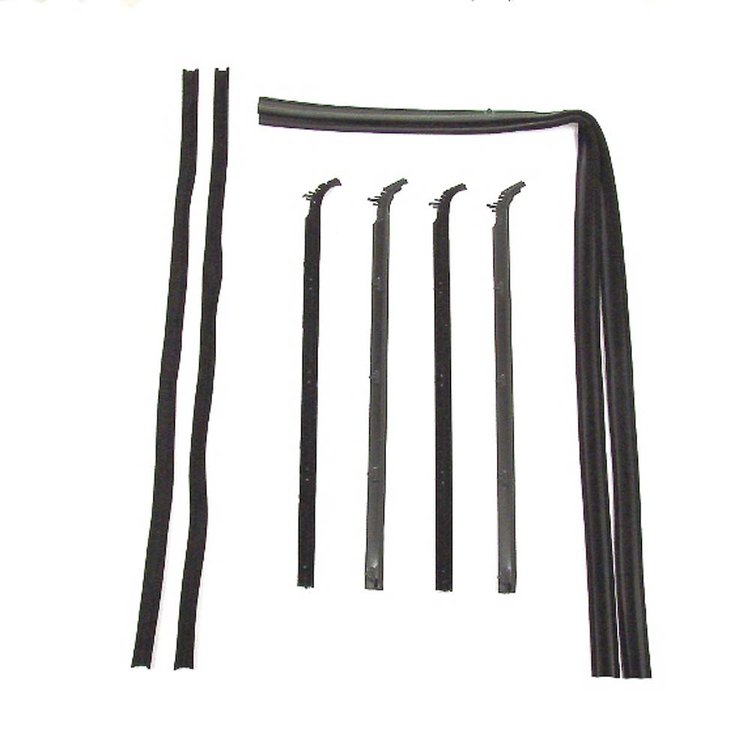 WFK 3111 80 Beltline Molding Kit for 1980-1980 Dodge D100, 1984-1989 Dodge D100, 1980-1993 Dodge D150, 1981-1993 Dodge D250
