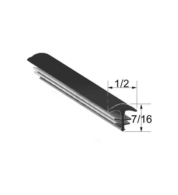 WFS 963 Windshield Molding for 1984-1988 Chrysler Town & Country, 1984-1990 Dodge Caravan, 1984-1990 Plymouth Voyager