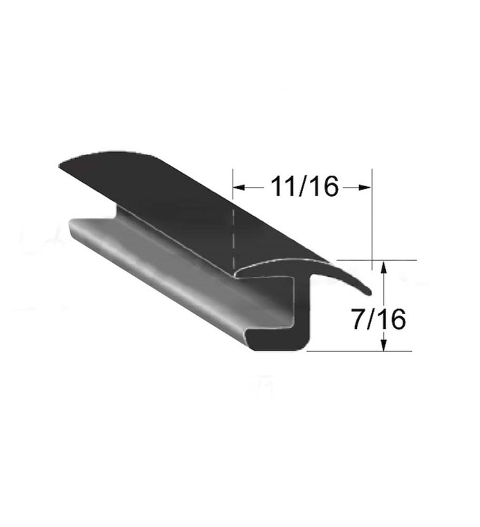 WFS D999-94 Windshield Molding for 1994-1996 Dodge Dakota