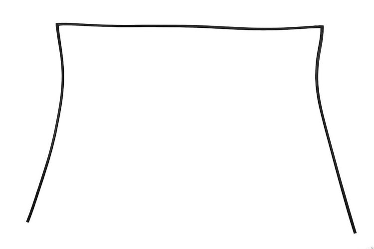 WFS F2656 Windshield Molding for 2007-2012 Mazda CX-7