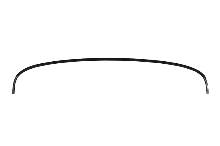 Windshield Top Molding with Retainer Fits Select 1991-1998 Buick, Oldsmobile Pontiac Full-Size 4-Door Sedan