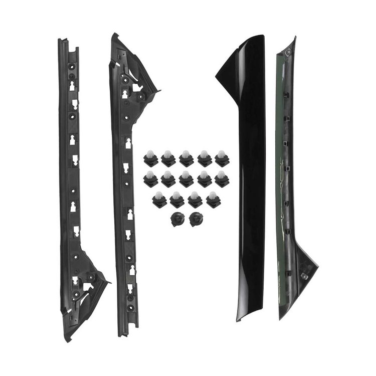 WKT D1843 Windshield Moldings for 2011-2019 Ford Explorer