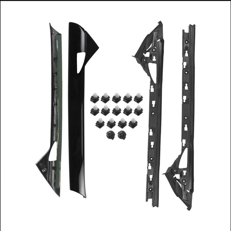 WKT D1843 PLR Windshield Moldings for 2011-2019 Ford Explorer