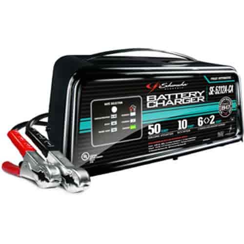 Fully Automatic 12V Battery Charger 50/10/2 Amp
