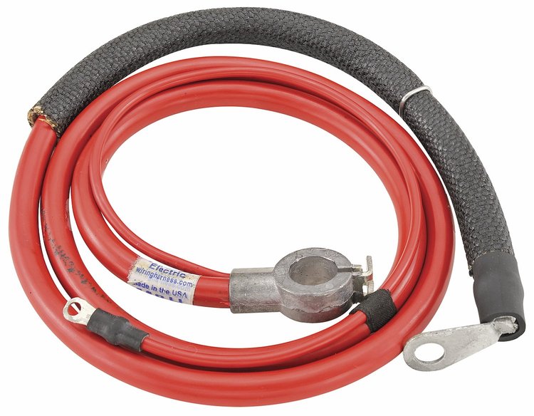 Spring Ring Battery Cable 1968 Cutlass V8 350/400 w/4BBL / AT Positive