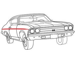DECAL 69 CHEVELLE BODY ST