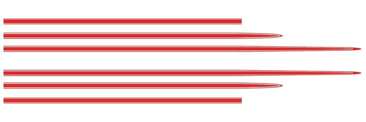 1051969-RD Decal & Stripe Kit, 1969 Chevelle, Body Side, Super Sport