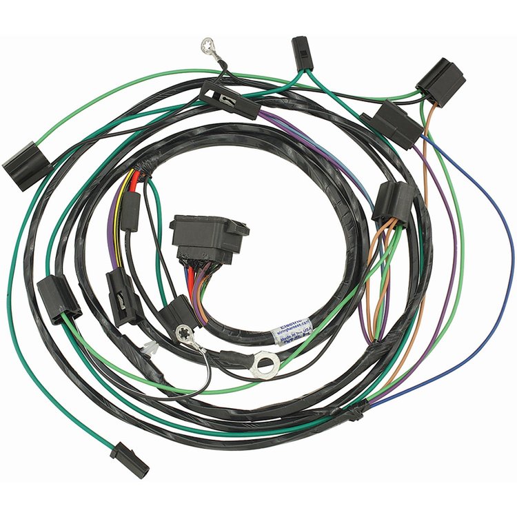 Wiring Harness Forward Lamp 1966 Cutlass V8