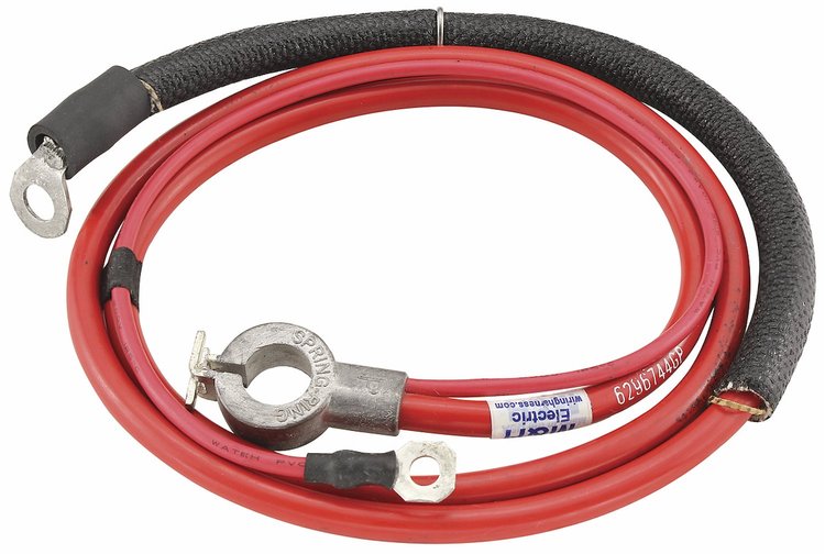 Spring Ring Battery Cable 1969 Cutlass V8 350 w/ 2BBL / AT exc. 442 Positive