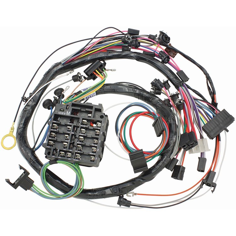 Wiring Harness Dash 1969 Chevelle/El Camino Warning Lights/AC