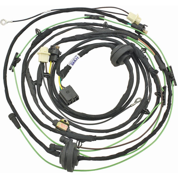 Wiring Harness Rear Light 1970-72 El Camino Rear Panel