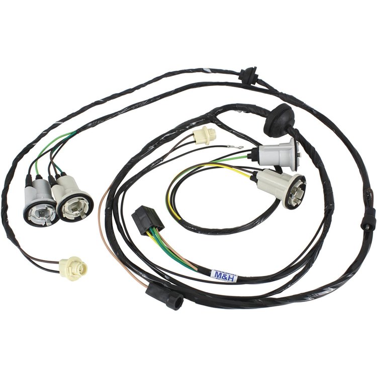 Wiring Harness Rear Light 1970 Chevelle Trunk