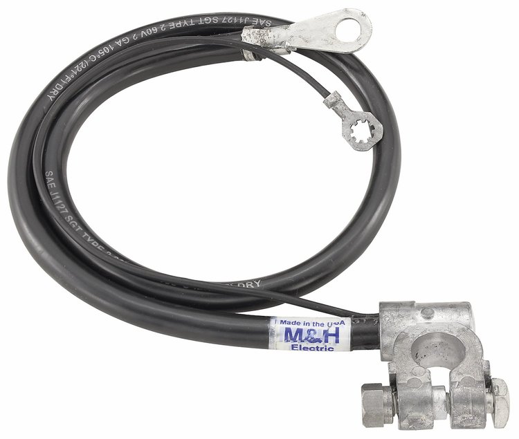 Battery Cable 1970 Cutlass 455 Top Post Negative