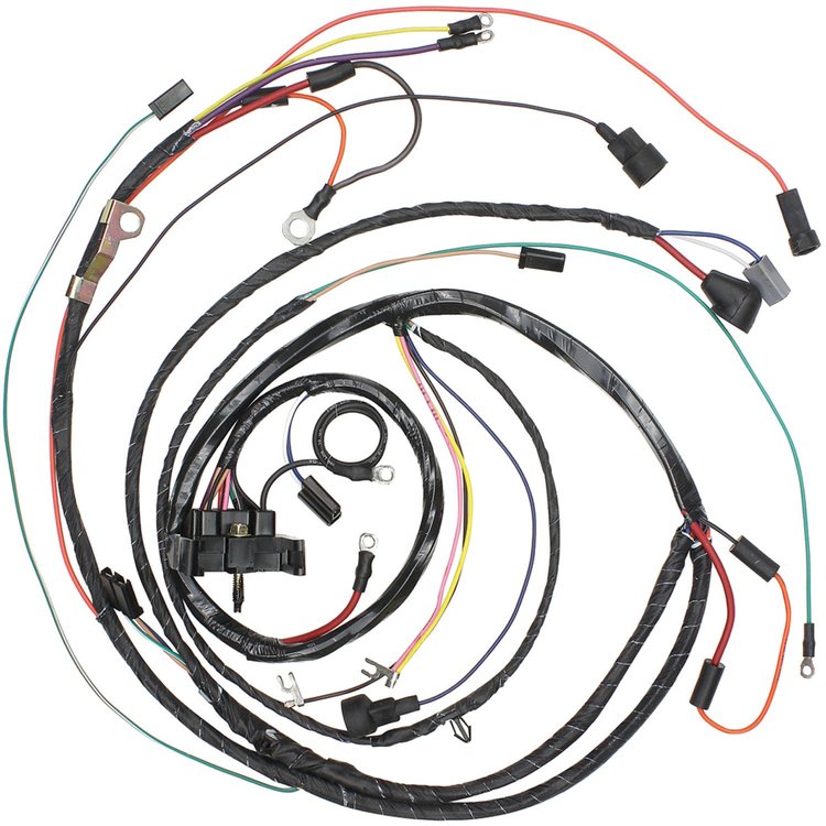 Wiring Harness Engine 1972 Chev./El Cam./Monte SB V8 Gauges
