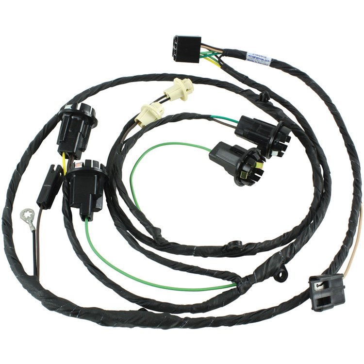 Wiring Harness Rear Light 1969 Chevelle Trunk
