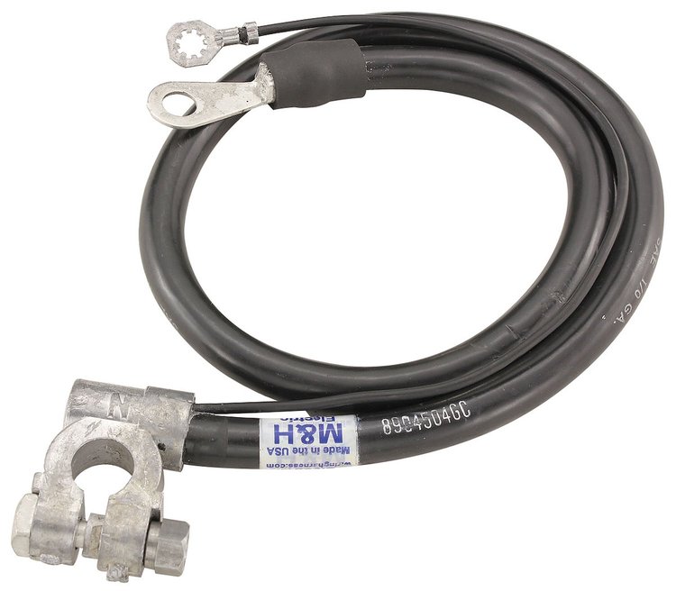 Battery Cable 1971 Cutlass 455 Top Post Negative