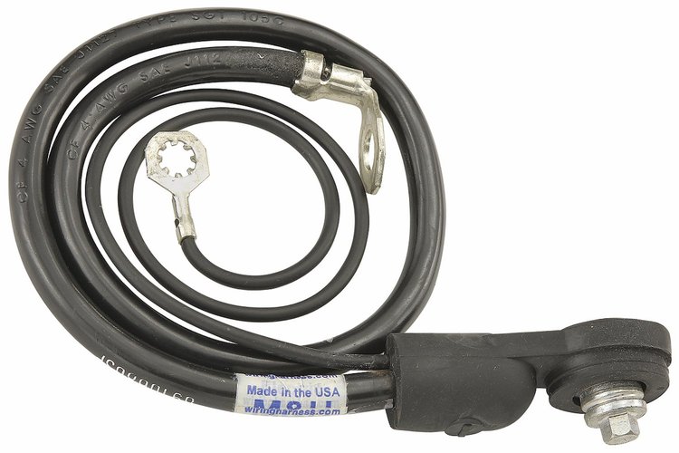Battery Cable 1973-74 Cutlass V8 350 Side Post Negative