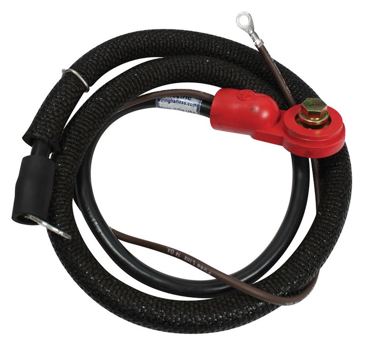 Battery Cable 1971 CH/EC BB Side Post Positive
