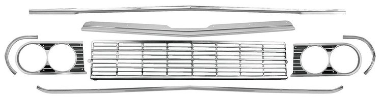 GRILLE KIT 1964 MALIBU CH
