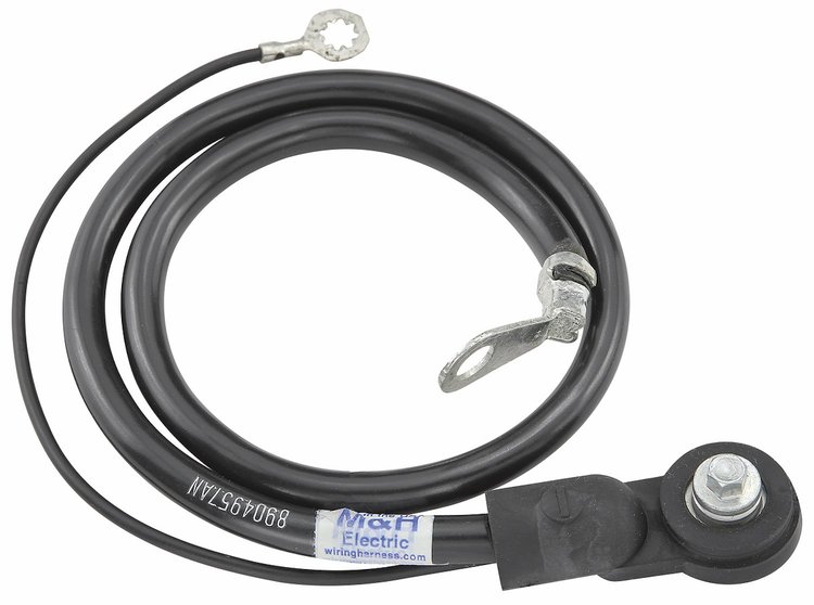 Battery Cable 1972 Cutlass V8 455 Side Post Negative