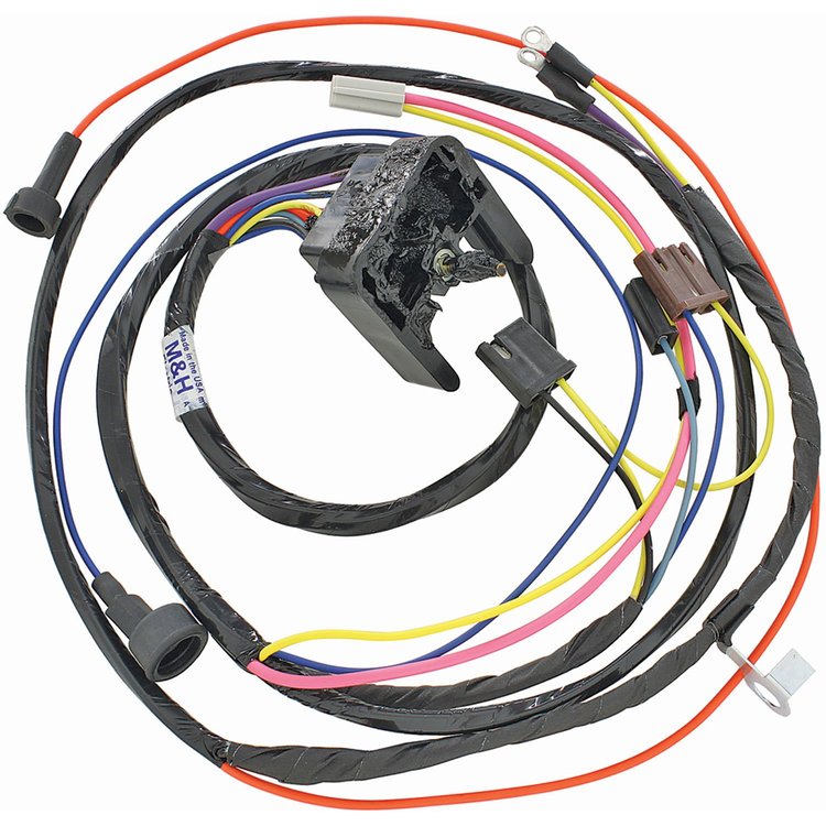 Wiring Harness Engine 1968-69 Chevelle/El Camino 396/HEI/Warning Lights