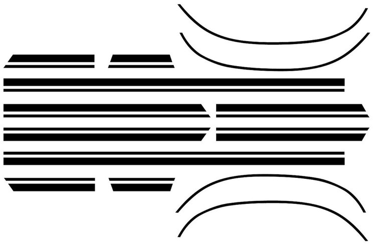 DECAL 67 CHEVELLE BODY SI