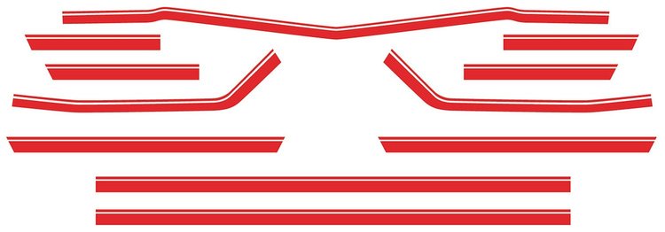 DECAL 68 CHEVELLE BODY ST