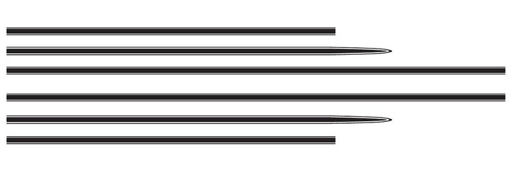 3950079-BK Decal & Stripe Kit, 1969 El Camino, Body Side, Super Sport
