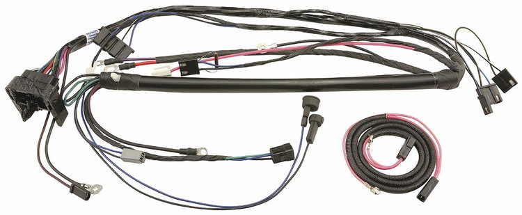 Wiring Harness Engine 1970 GTO/Lemans/Tempest V8 HEI Man. Trans.