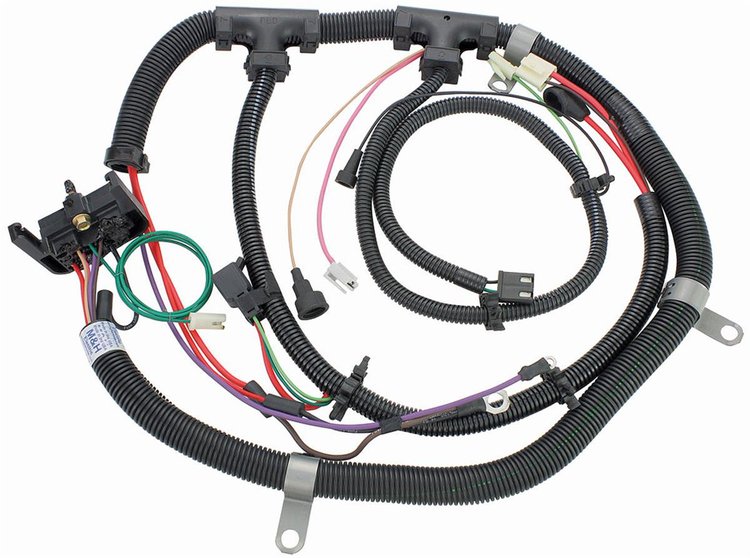 Wiring Harness Engine 1978 El Cam./Monte/Malibu V6 Warning Lights