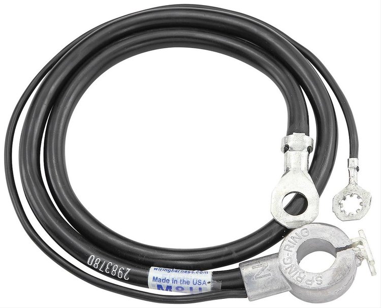 Battery Cable 1967-68 Skylark Negative