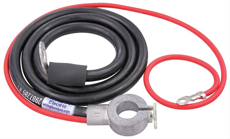 Spring Ring Battery Cable 1965 Chevelle/El Camino 6 Cylinder Positive