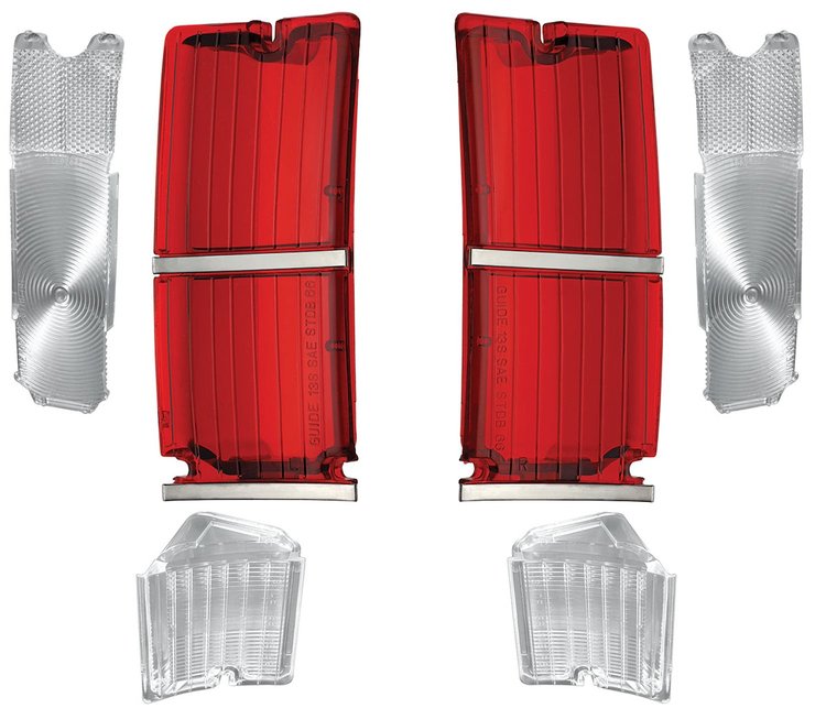 LENS KIT TAIL LIGHT 1966
