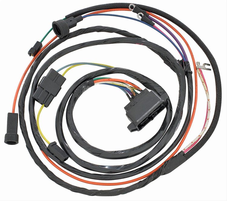 Wiring Harness Engine 1965-66 Chevelle/El Camino 6 Cyl/Warning Lights