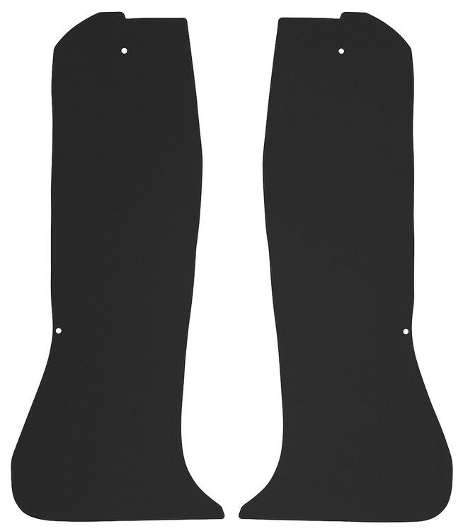 TRIM PANELS REAR BLACK