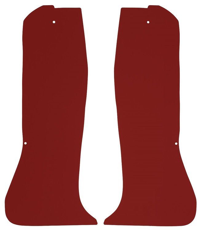 TRIM PANELS REAR RED