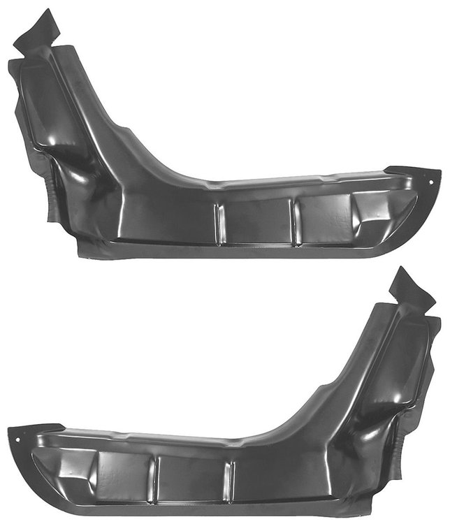 70862-PR Filler Panel, Inner Trunk, 1970-72 Chevelle, Pair